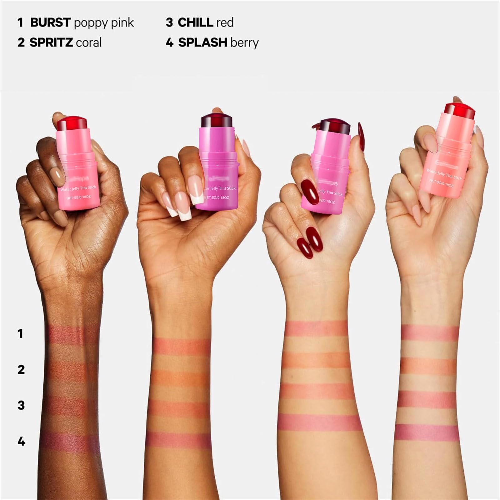 🌸  COLORETE PARA  MEJILLAS Y LABIOS EN GELATINA